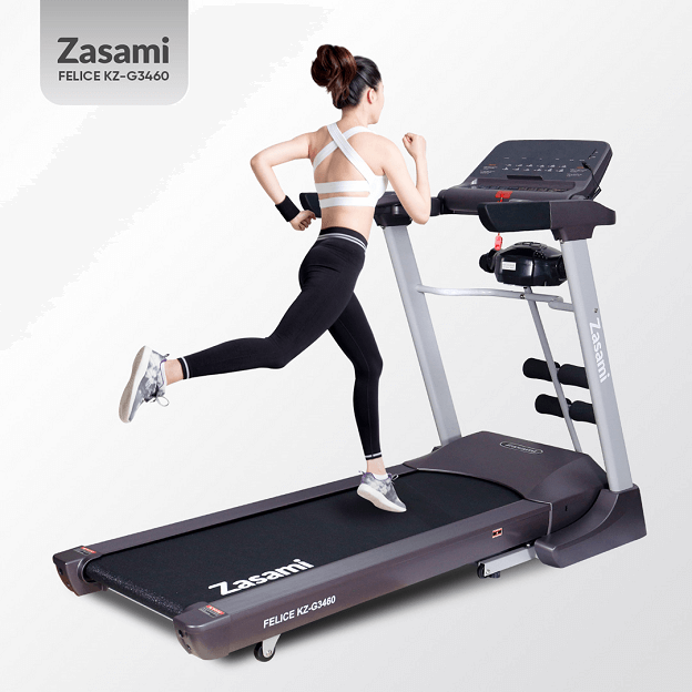 Máy chạy bộ điện đa năng Zasami Felice KZ-G3460